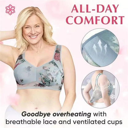 Ice Silk Lace Cooling Comfort Bra 5