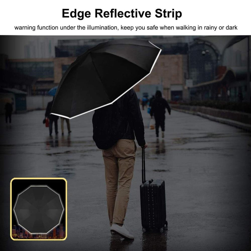 INVERTED UMBRELLA WITH REFLECTIVE STRIPE 5