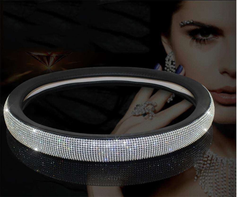 Rhinestone Steering Wheel Cover 5