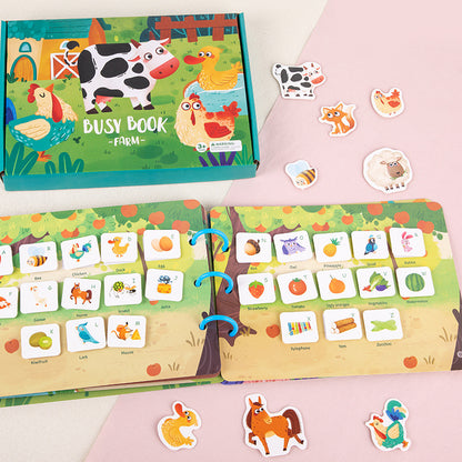 Montessori Busy Book for Kids 5