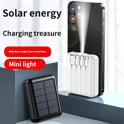 Slim Solar Charging Power Bank 5