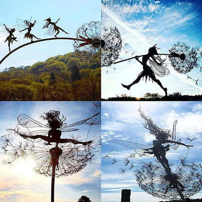Fairies Garden Dandelion Pixies Decor 5