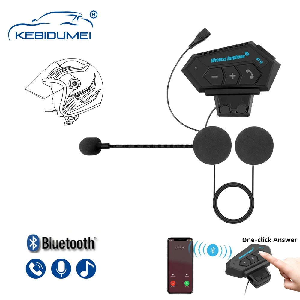 Motorcycle Helmet Bluetooth Headset 5
