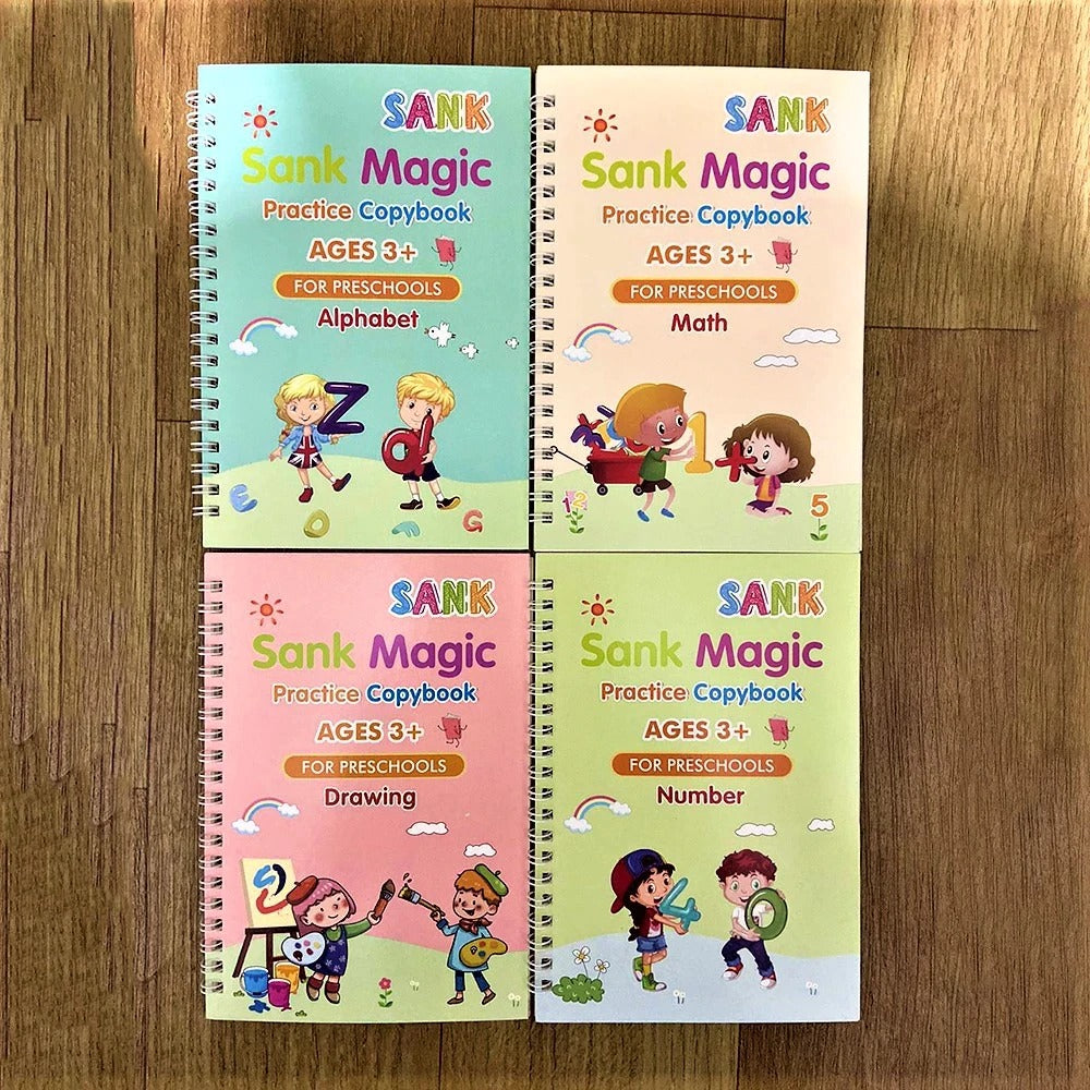 Magic Practice Copybook- SET OF 4 5