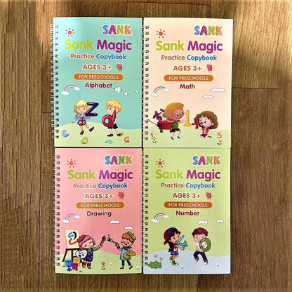 Magic Practice Copybook- SET OF 4 5