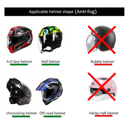Rainproof Anti-fog Helmet Patch 5