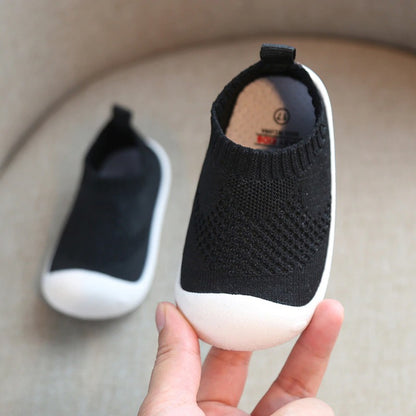 Mesh-Knit Baby Firstwalker Shoes 5