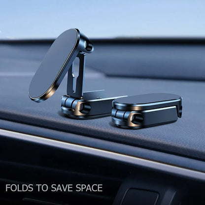 Alloy Folding Magnetic Car Phone Holder 5