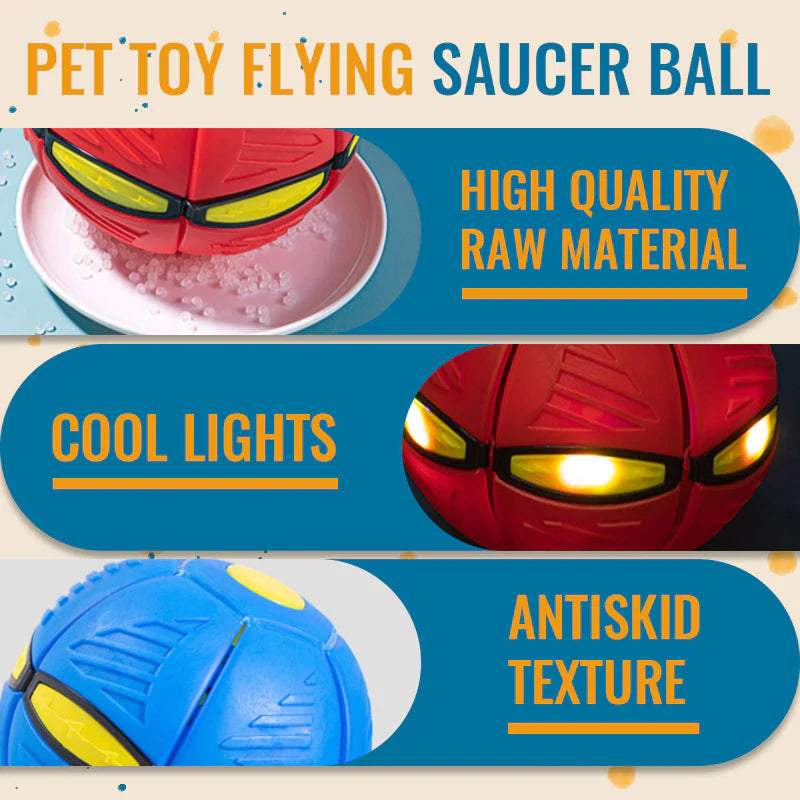 Pet Toy Flying Saucer Ball 5