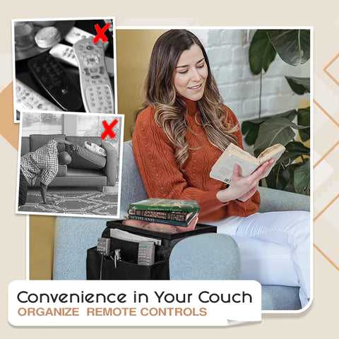Sofa Armrest Tray With Organizer 5