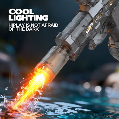 BlazeSplash Electric Water Gun with Flame Light Effects 5