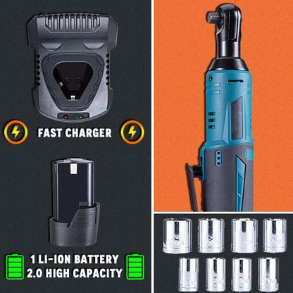 12V CORDLESS ELECTRIC RATCHET WRENCH 5
