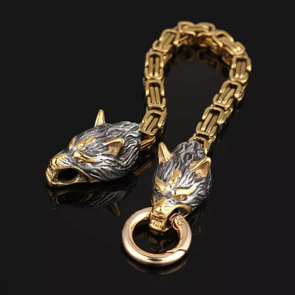 VIKINGS WOLF HEAD BRACELET 5