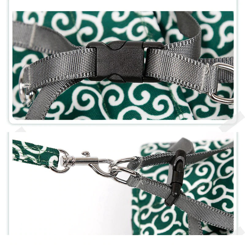 Cat Vest Harness and Leash Set to Outdoor Walking 1