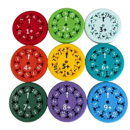 New Math Fidget Spinners-Full Set 4