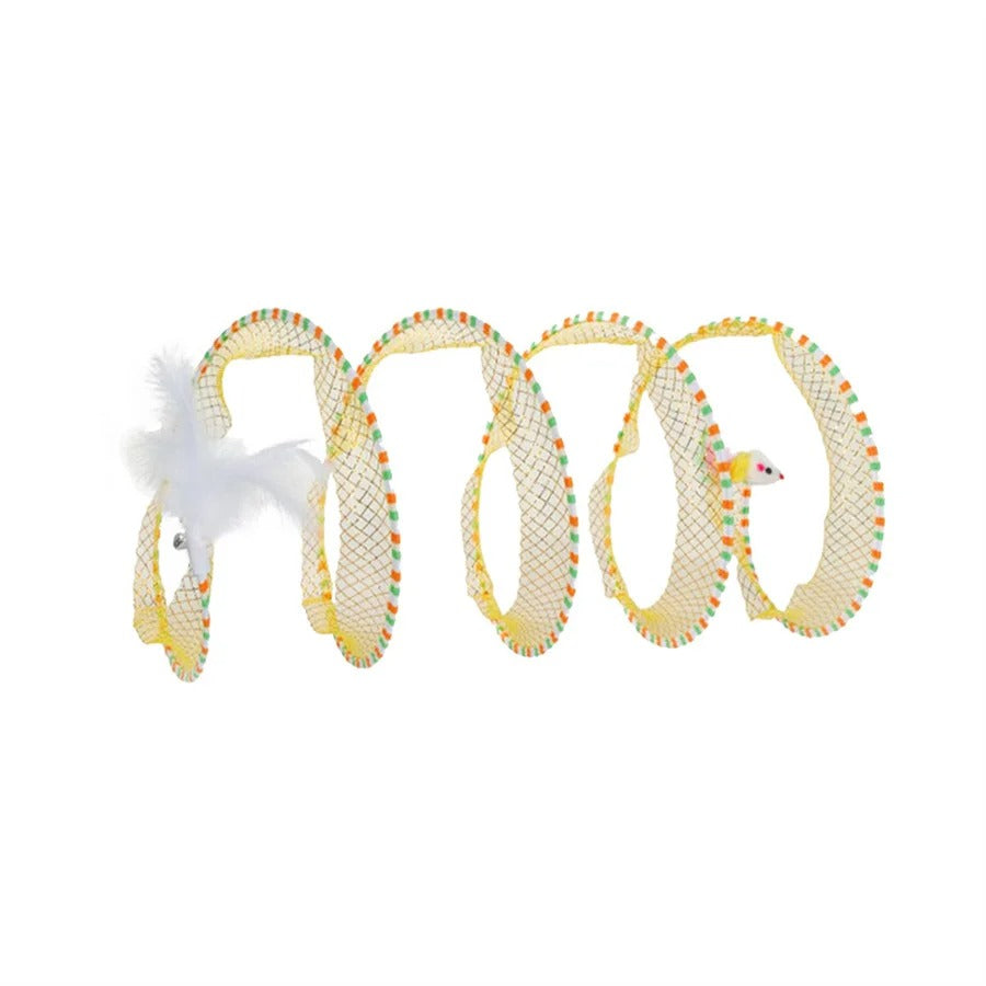 Self-play Cat Hunting Spiral Tunnel Toy 5