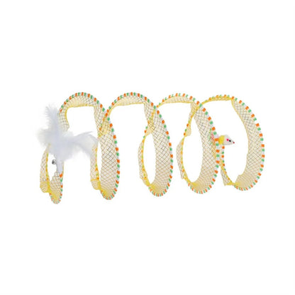 Self-play Cat Hunting Spiral Tunnel Toy 5