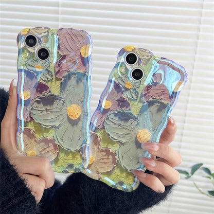 iPhone Colorful Oil Painting Exquisite Phone Case 5