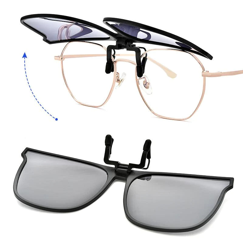 Polarized Clip-on Flip Up Sunglasses 3