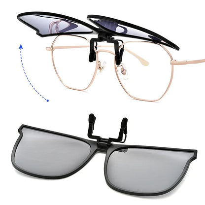 Polarized Clip-on Flip Up Sunglasses 3