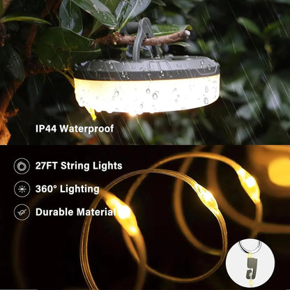 LED Camping String Lights – USB Reel Recyclable Night Lighting 5