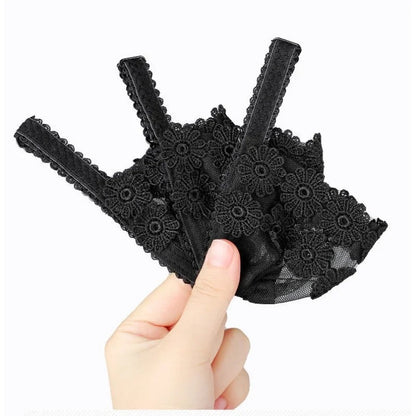 Lace High Heels Shoe Straps 5