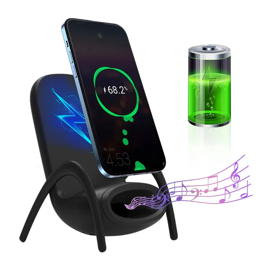 Portable Mini Chair Wireless Charger 5