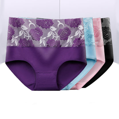 COTTON HIGH WAISTEDABDOMINAL UNDERWEAR 5