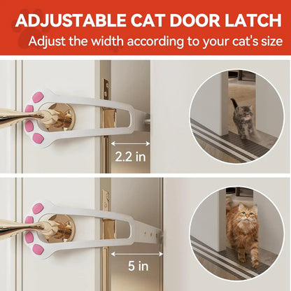 Cat Door Holder Latch 5