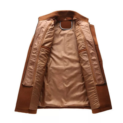 Men's Double Collar Coat 5