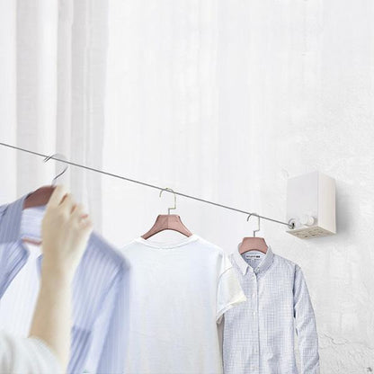 Telescopic Stainless String Invisible Clothesline 5