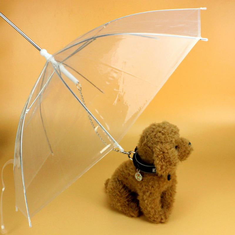 Transparent Dog Umbrella 5