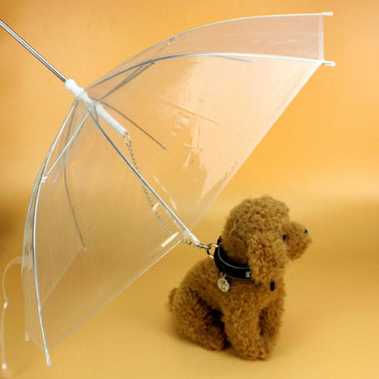 Transparent Dog Umbrella 5