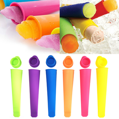 Colorful Silicone Ice Pop Mold Set 2PCS 5