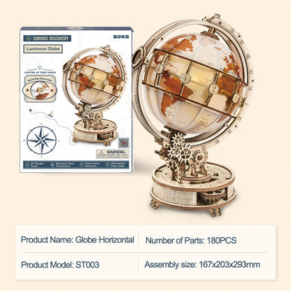 Luminous 3d Puzzle Globe 5