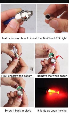 Car / Bicycle Wheel Flashing Light 5