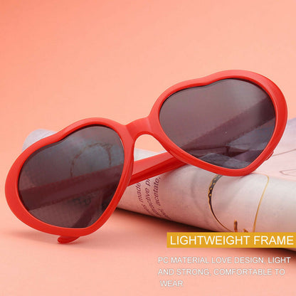VINTAGE HEART LENSES REFRACTION GLASSES 5