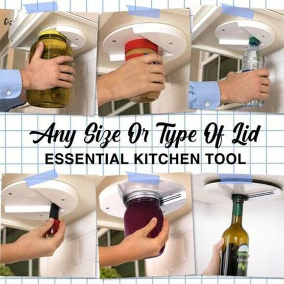Jar Opener Multi-function Cap Opener 5