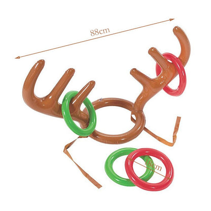 Christmas Reindeer Ring Toss Game-Standard Set 5