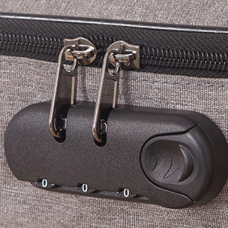 Canvas Documents Organizing Padfolio With Combination Pad Lock 5