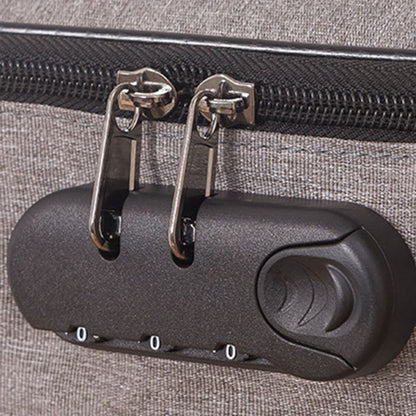 Canvas Documents Organizing Padfolio With Combination Pad Lock 5