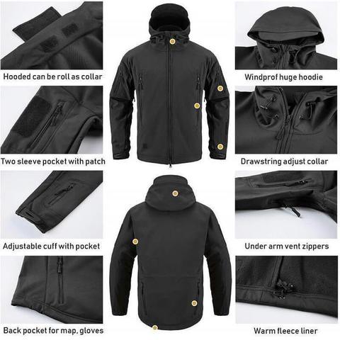 Military Tactical Waterproof Jacket 5