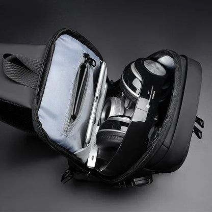 Anti-Theft USB Charging Crossbody Backpack 5