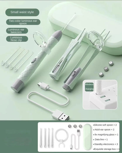 Luminous Ear Spoon Set Ear Wax Remover 5