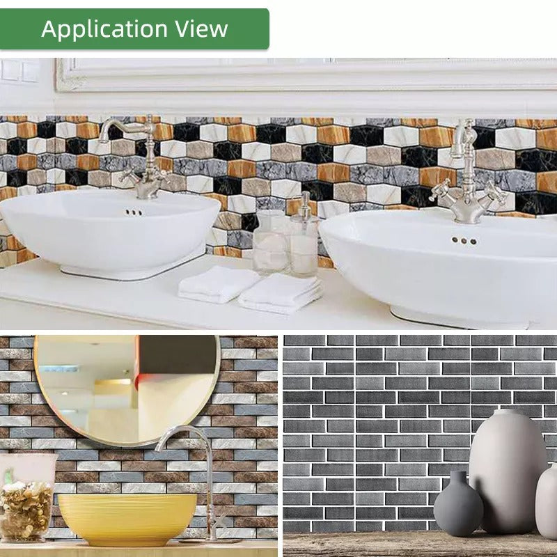 3D Peel and Stick Wall Tiles 5