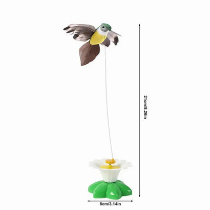 Electric Rotating Bird Teasing Cat Toy 4