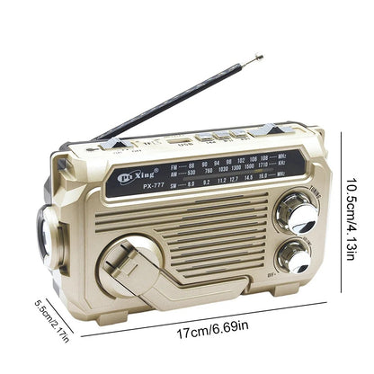 Solar Hand Crank Emergency Radio 5