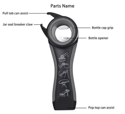 5 IN 1 MULTI-FUNCTION CAN OPENER 5