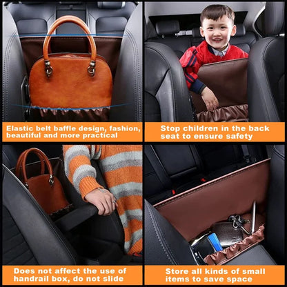 Car Multi Pocket Storage Organizer With Handbag Holder 5