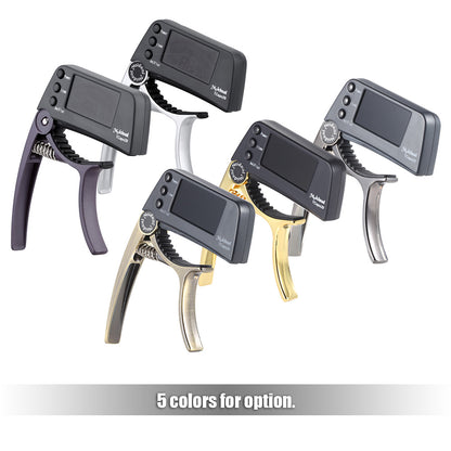 DUAL-USE GUITAR CAPO TUNER WITH LCD DISPLAY 5